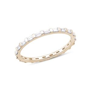 Dana Rebecca Designs Sadie Pearl Baguette Eternity Band